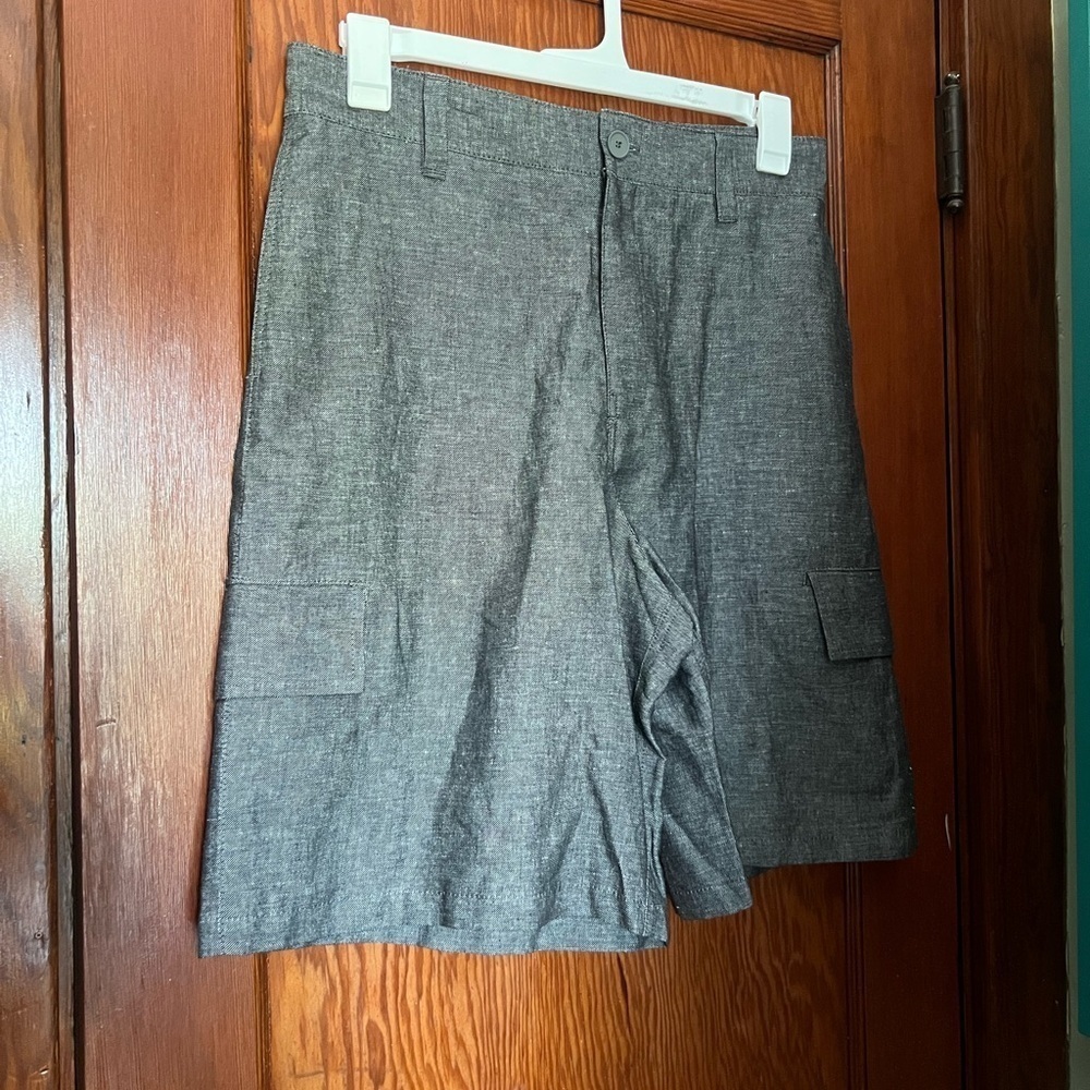 NWOT Zara Men's Gray Cargo Shorts 32